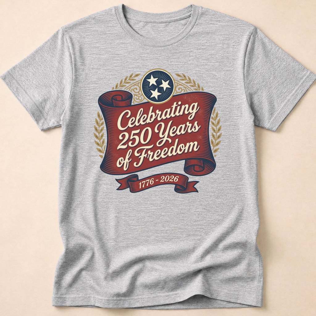 Celebrating 250 Years of Freedom USA 250th Anniversary T-Shirt