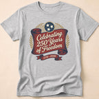 Celebrating 250 Years of Freedom USA 250th Anniversary T-Shirt