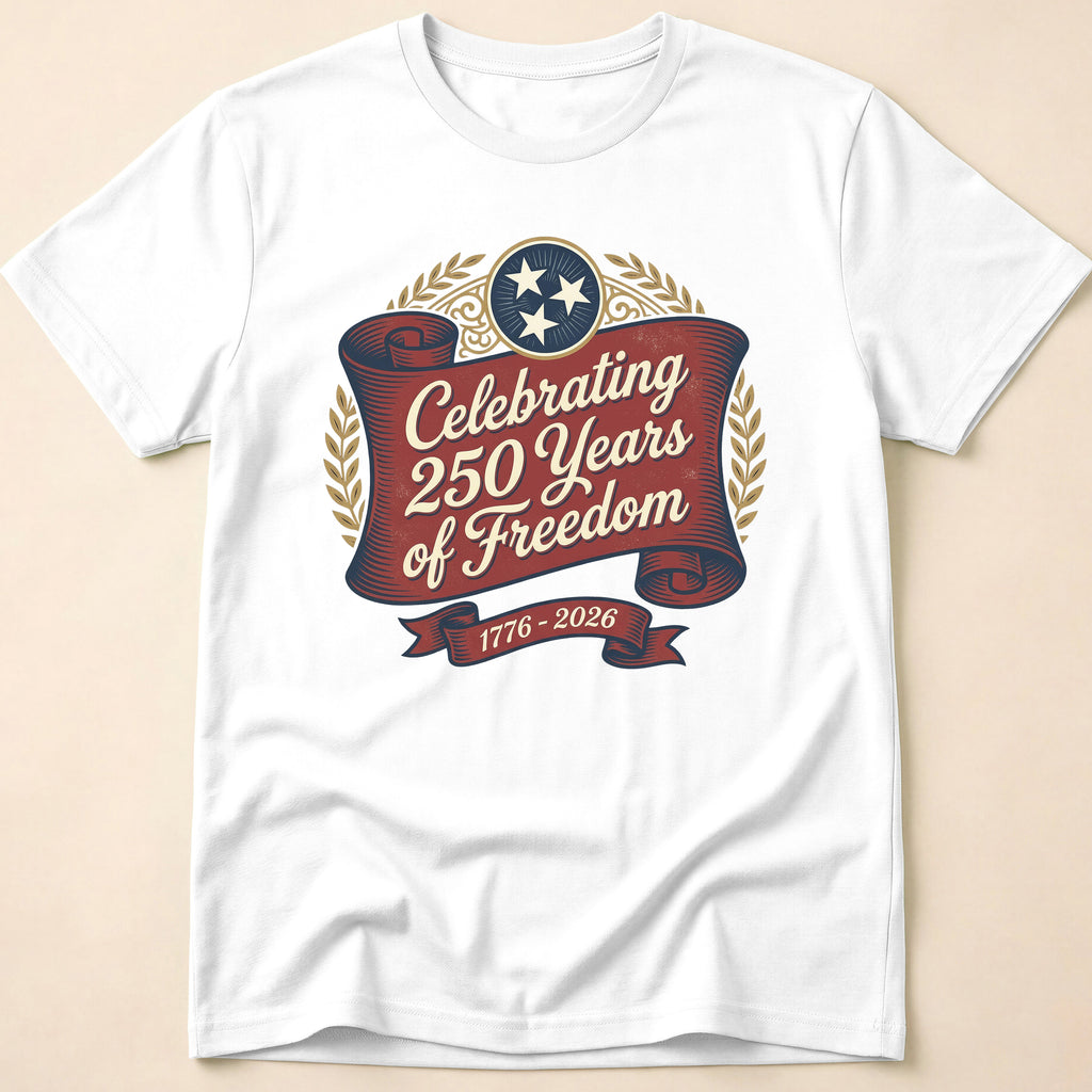Celebrating 250 Years of Freedom USA 250th Anniversary T-Shirt