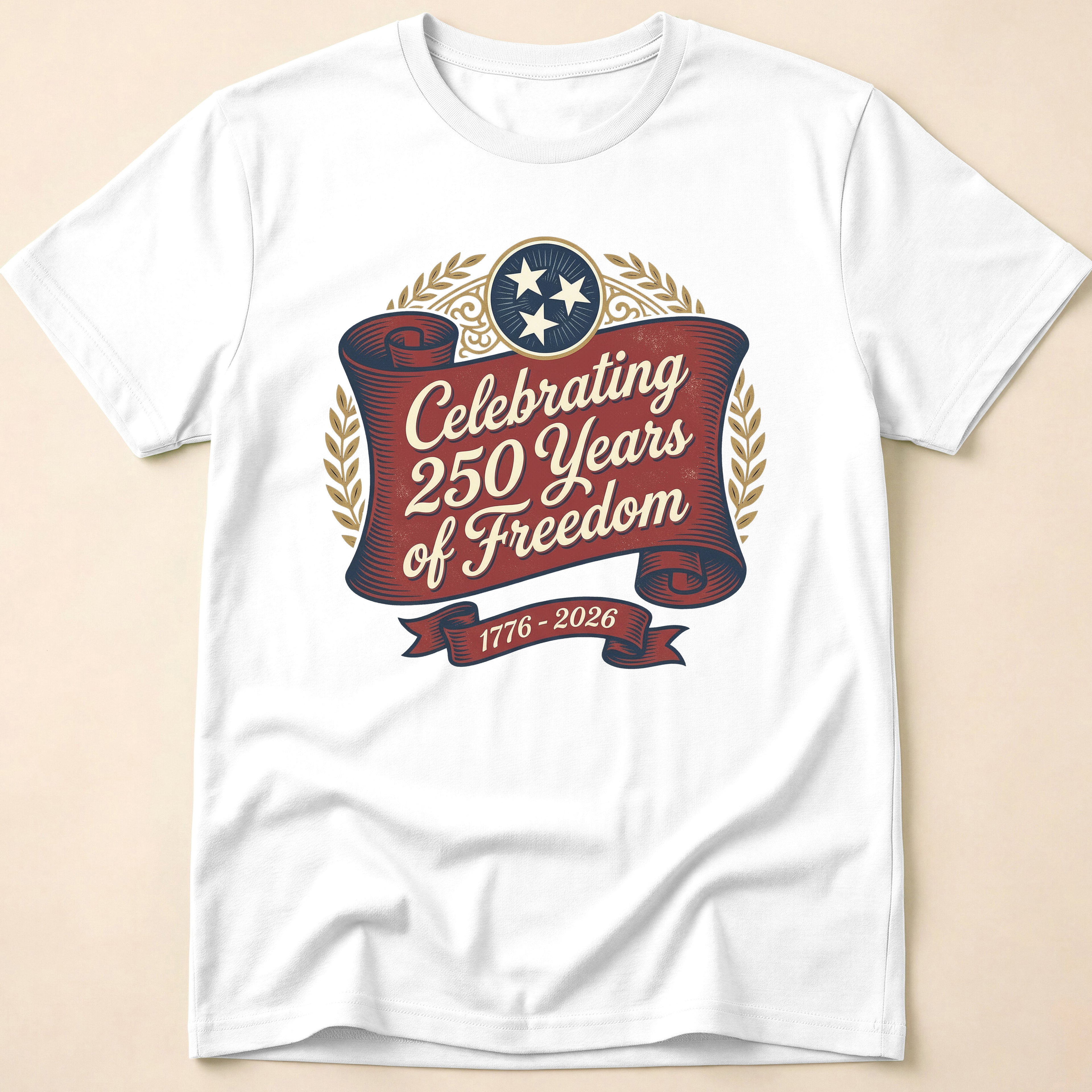 Celebrating 250 Years of Freedom USA 250th Anniversary T-Shirt