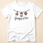 Grateful & Free Liberty Bell Charm Necklace T-Shirt