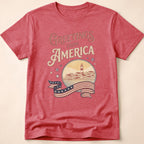 Greetings From America Vintage Postcard T-Shirt