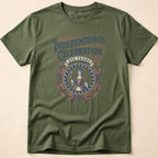 Retro 250 Years Independence Celebration Torch T-Shirt