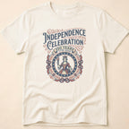 Retro 250 Years Independence Celebration Torch T-Shirt
