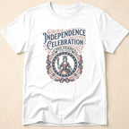 Retro 250 Years Independence Celebration Torch T-Shirt