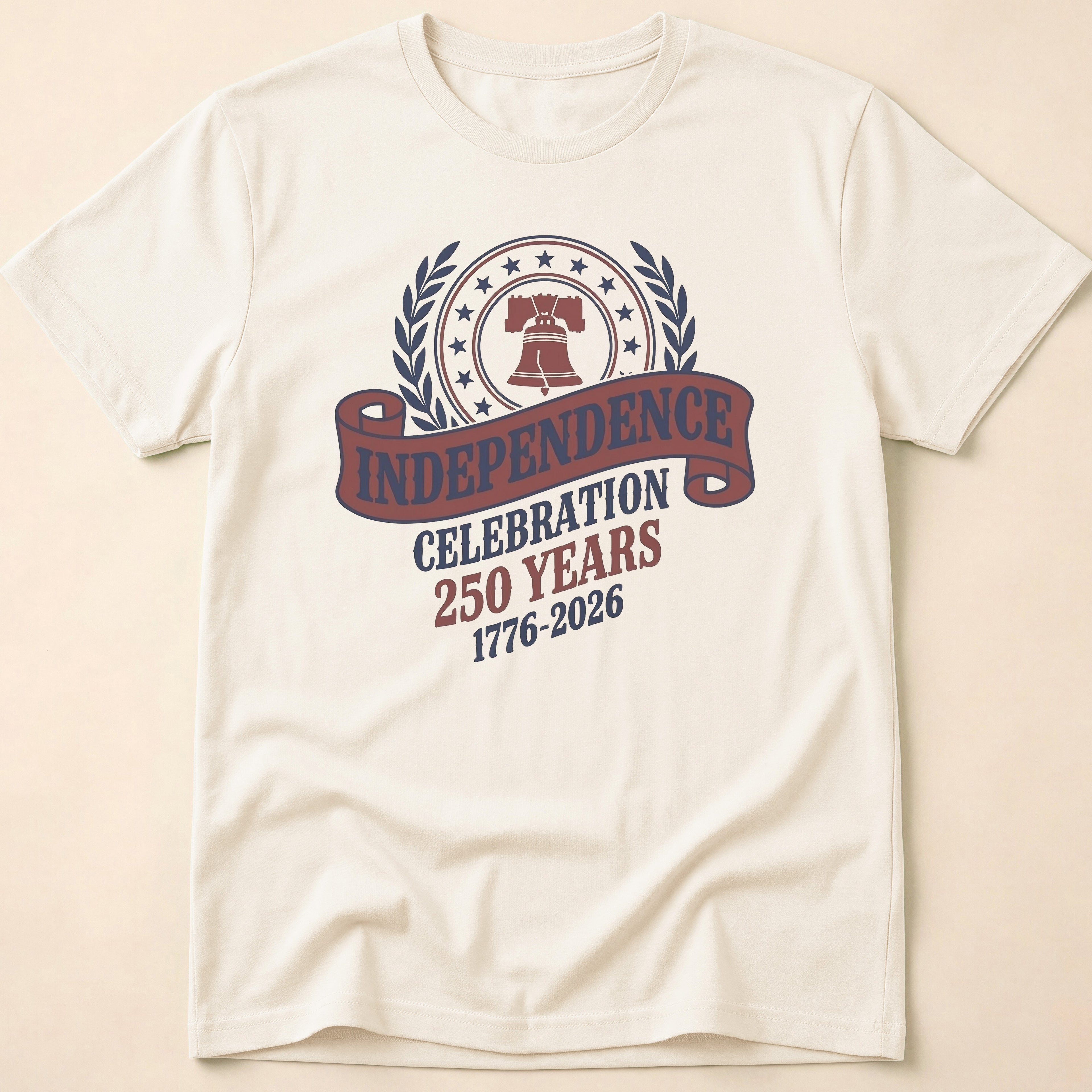 Liberty Bell 250 Years Independence Celebration T-Shirt