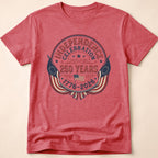 Retro Heritage Flags 250th Anniversary Celebration T-Shirt