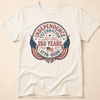 Retro Heritage Flags 250th Anniversary Celebration T-Shirt