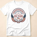 Retro Heritage Flags 250th Anniversary Celebration T-Shirt