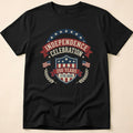 Retro Shield 250 Years Independence Celebration T-Shirt