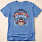 Retro Shield 250 Years Independence Celebration T-Shirt