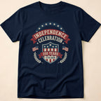 Retro Shield 250 Years Independence Celebration T-Shirt