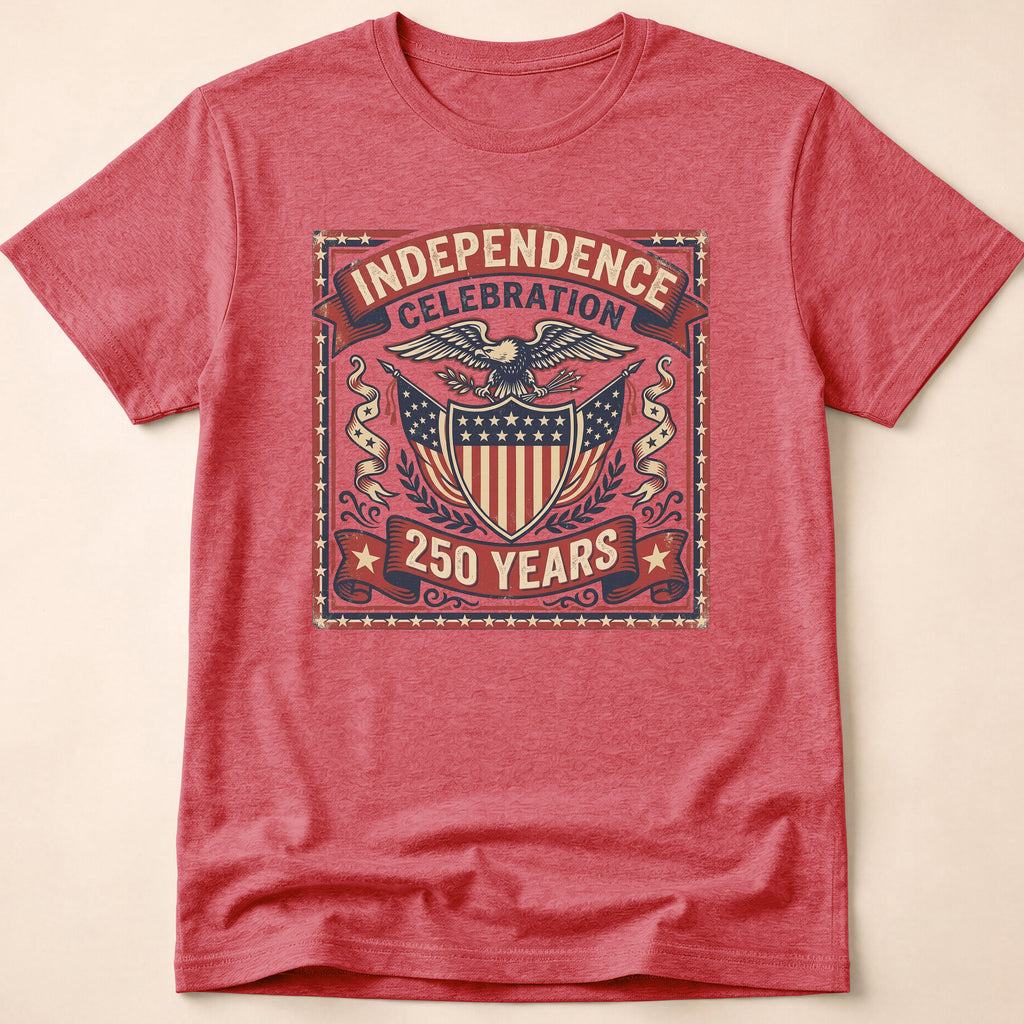 Vintage Eagle 250 Years Independence Celebration T-Shirt