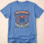 Vintage Crest 250 Years Independence Celebration T-Shirt