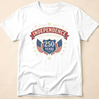 Vintage America 250 Independence Celebration Shield T-Shirt