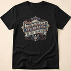 Ornate Banner 250 Years Independence Celebration T-Shirt