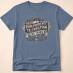 Ornate Banner 250 Years Independence Celebration T-Shirt