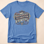 Ornate Banner 250 Years Independence Celebration T-Shirt