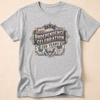 Ornate Banner 250 Years Independence Celebration T-Shirt