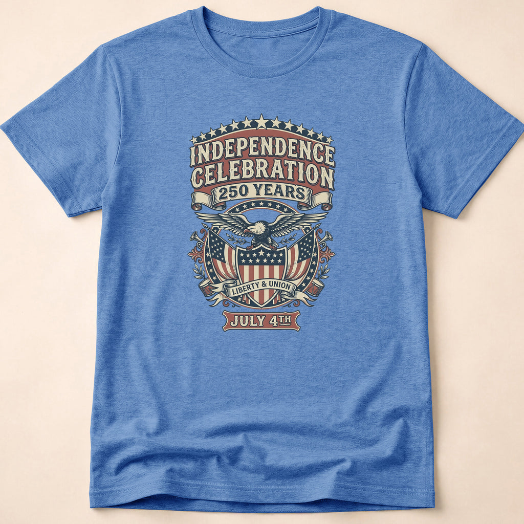 Vintage Liberty Union 250 Years Celebration T-Shirt