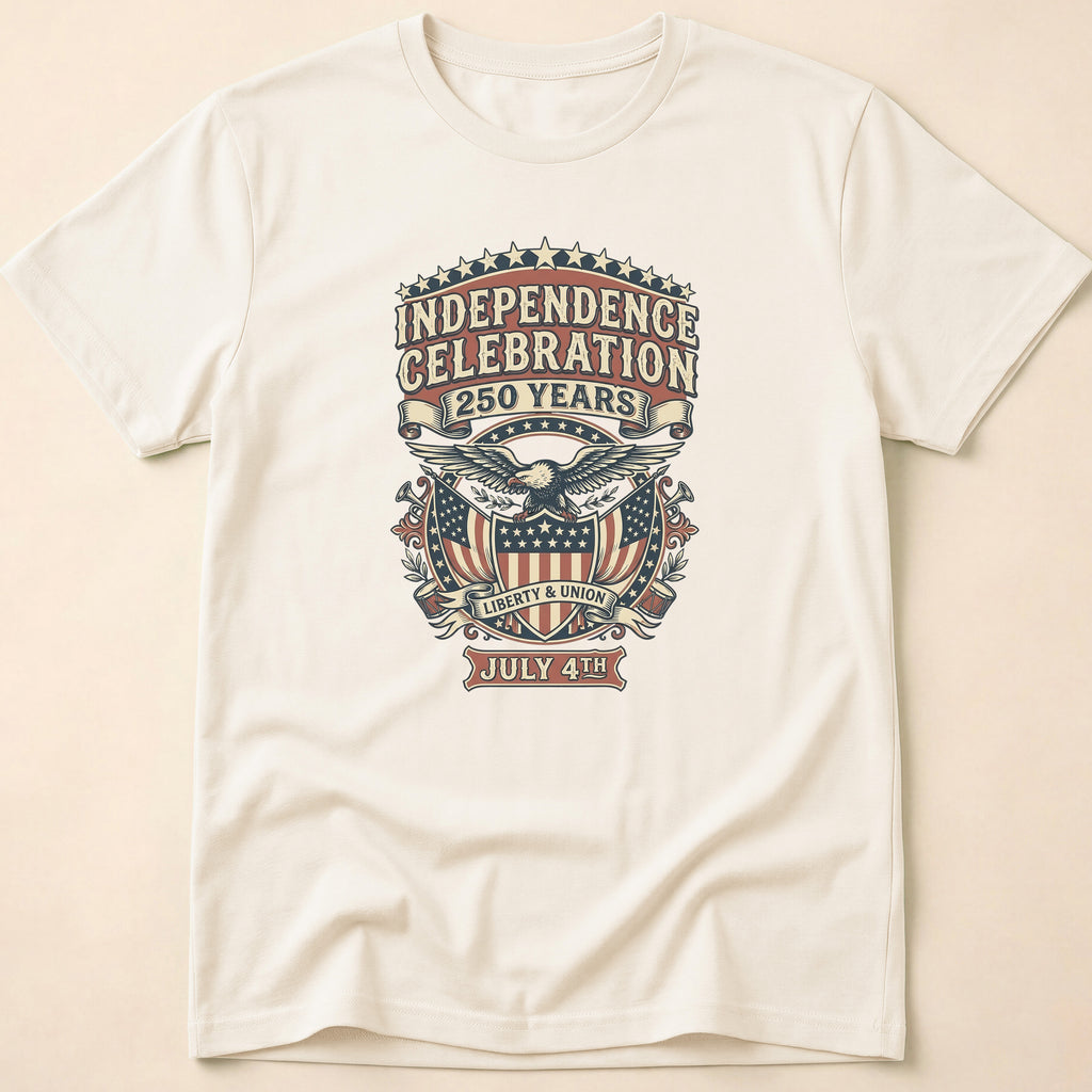 Vintage Liberty Union 250 Years Celebration T-Shirt