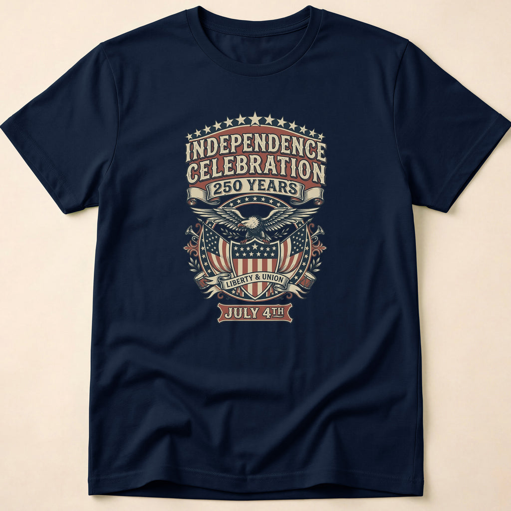 Vintage Liberty Union 250 Years Celebration T-Shirt