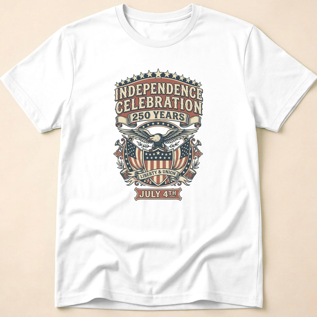 Vintage Liberty Union 250 Years Celebration T-Shirt
