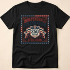 Vintage 250 Years Shield Celebration T-Shirt