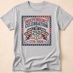 Vintage 250 Years Shield Celebration T-Shirt