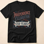 Vintage America 250 Years Independence Celebration T-Shirt