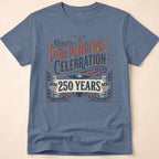 Vintage America 250 Years Independence Celebration T-Shirt