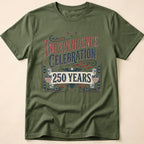 Vintage America 250 Years Independence Celebration T-Shirt