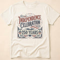 Vintage America 250 Years Independence Celebration T-Shirt