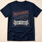 Vintage America 250 Years Independence Celebration T-Shirt