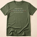 Minimalist Botanical 250 Years Of Freedom T-Shirt