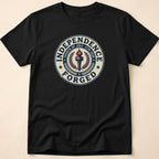 Independence Forged 250th Anniversary Vintage Liberty Torch T-Shirt