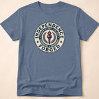 Independence Forged 250th Anniversary Vintage Liberty Torch T-Shirt