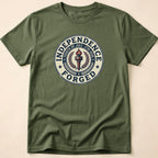 Independence Forged 250th Anniversary Vintage Liberty Torch T-Shirt