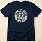 Independence Forged 250th Anniversary Vintage Liberty Torch T-Shirt