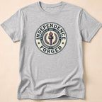 Independence Forged 250th Anniversary Vintage Liberty Torch T-Shirt