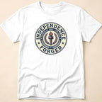 Independence Forged 250th Anniversary Vintage Liberty Torch T-Shirt