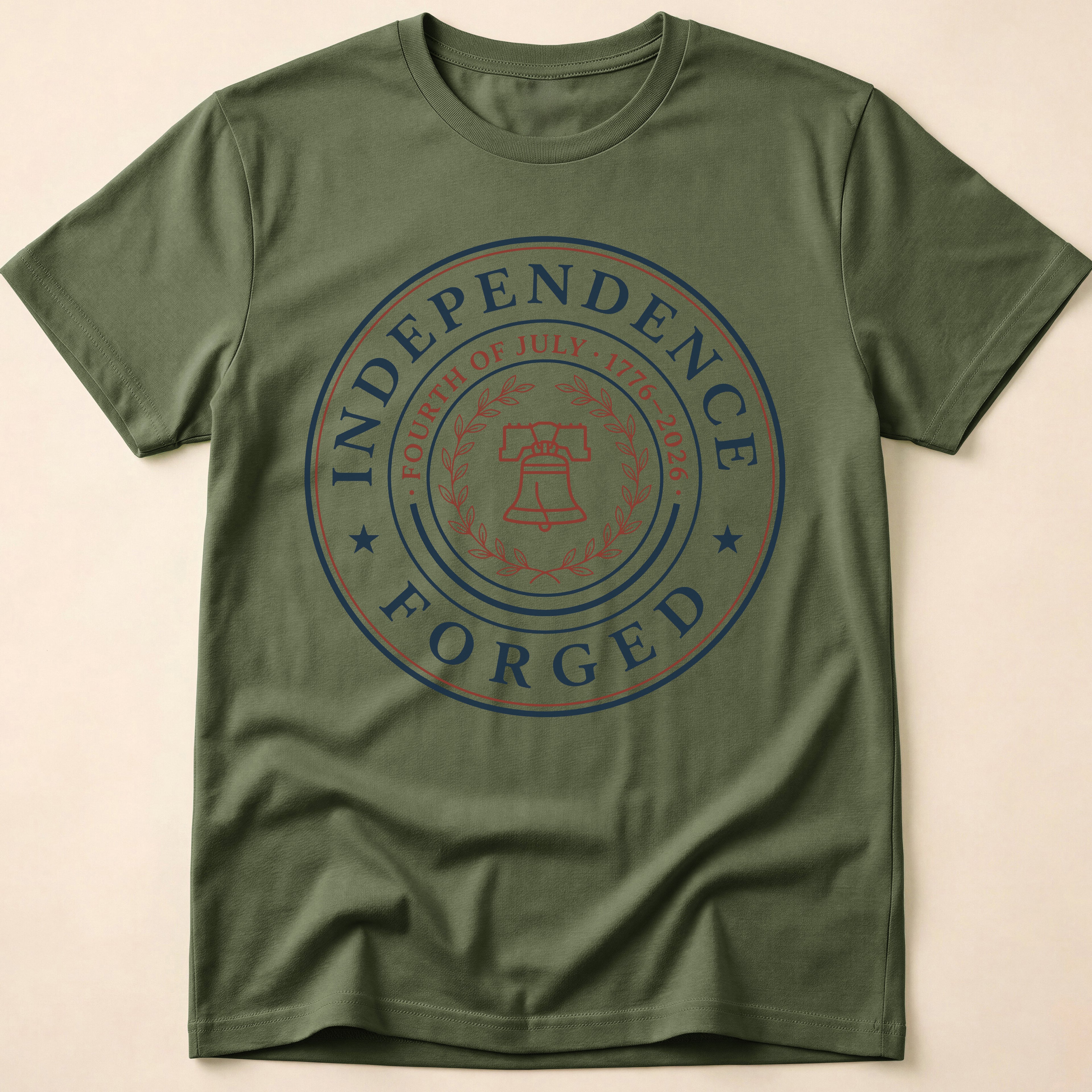 Independence Forged 250th Anniversary Liberty Bell T-Shirt