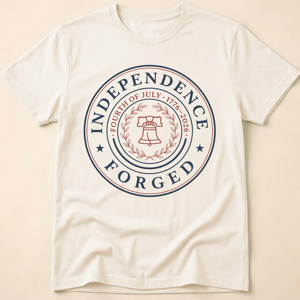 Independence Forged 250th Anniversary Liberty Bell T-Shirt
