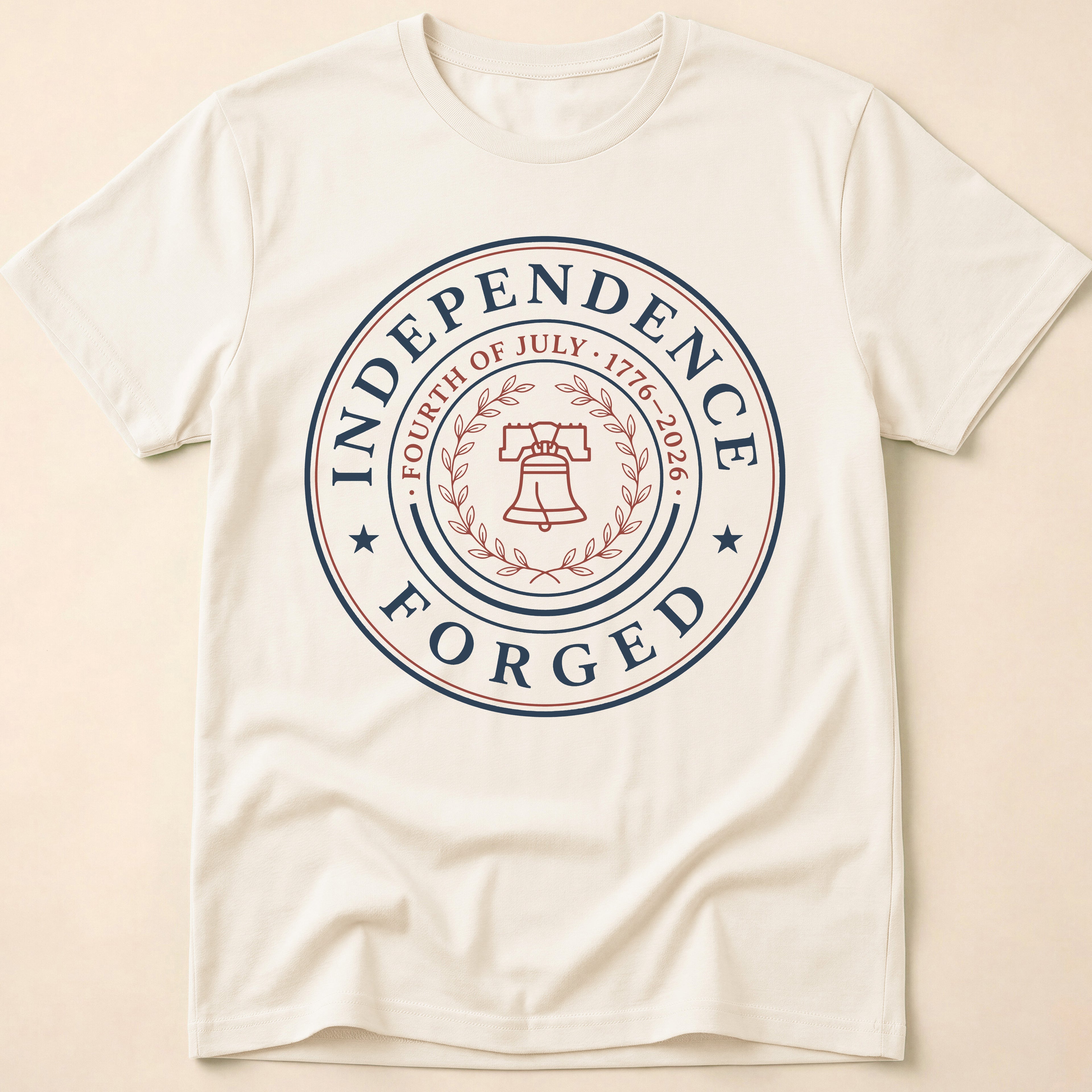 Independence Forged 250th Anniversary Liberty Bell T-Shirt