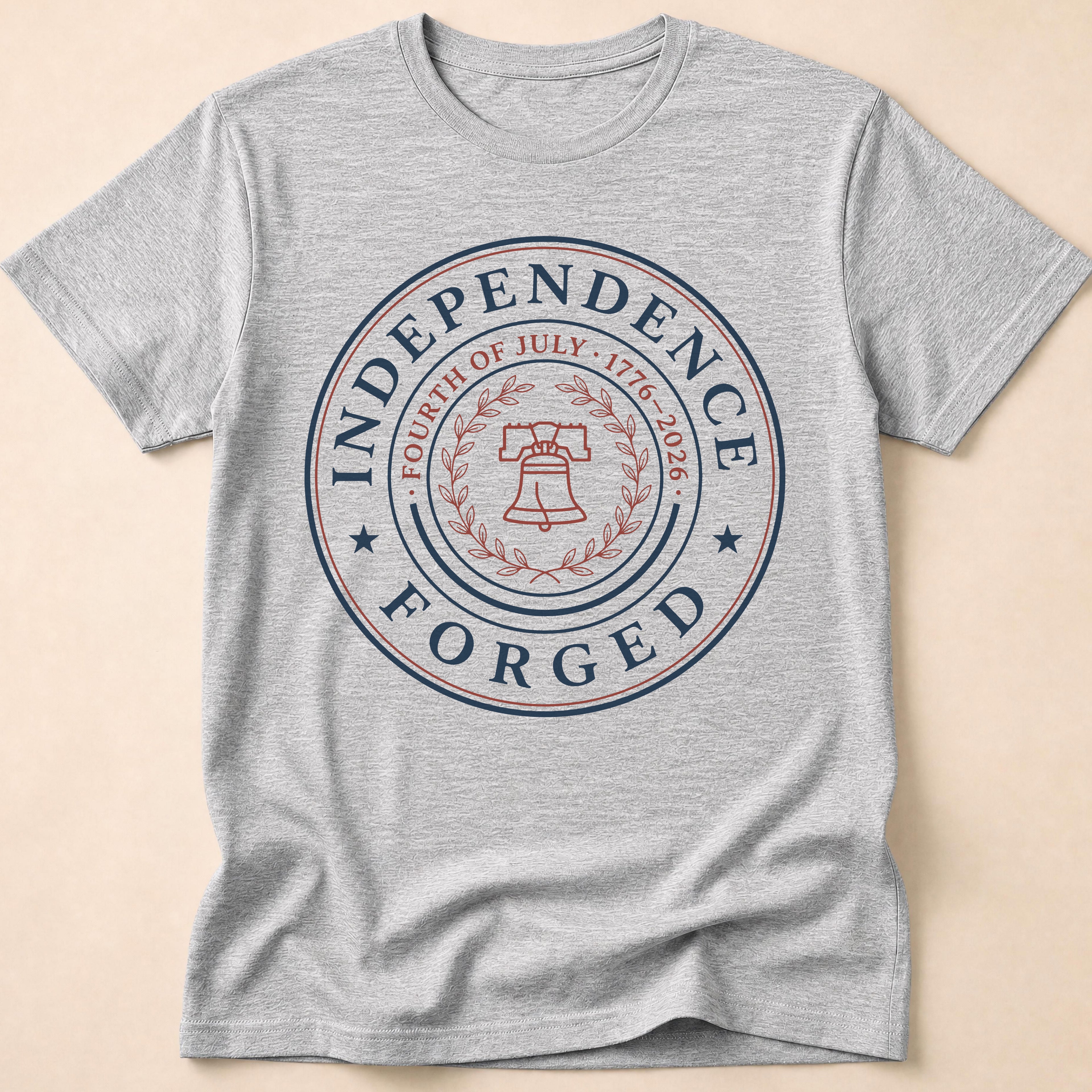 Independence Forged 250th Anniversary Liberty Bell T-Shirt