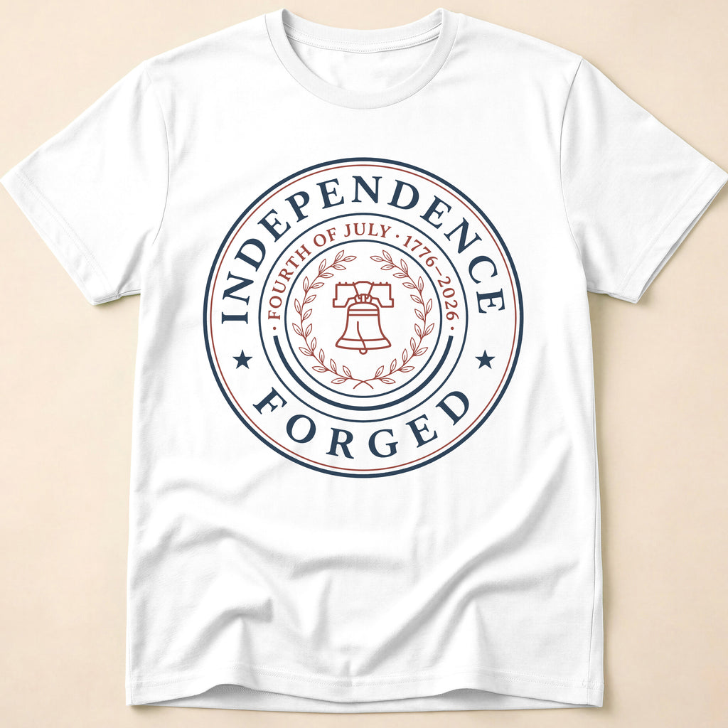 Independence Forged 250th Anniversary Liberty Bell T-Shirt