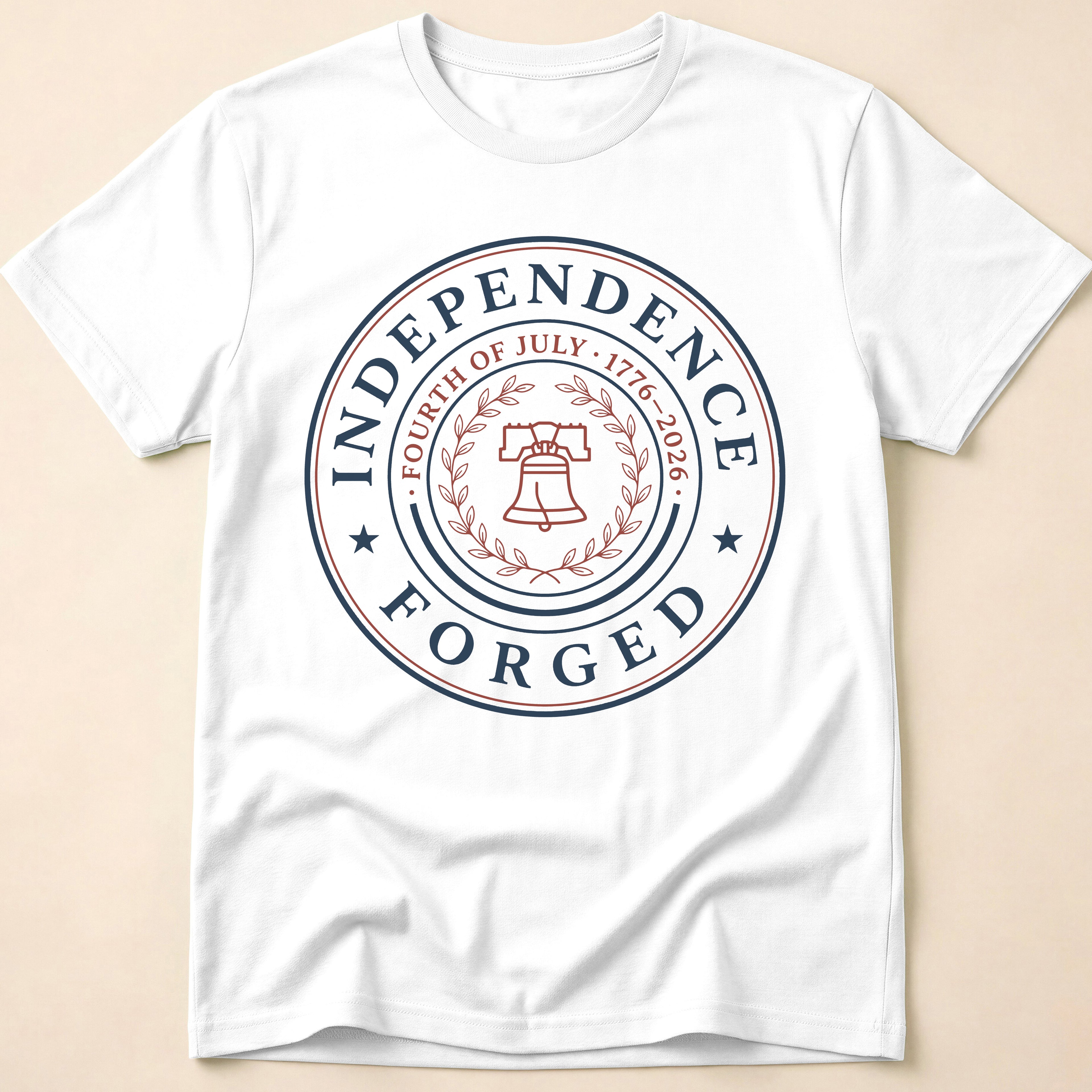Independence Forged 250th Anniversary Liberty Bell T-Shirt