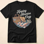 Keeping America Cozy Retro Summer Picnic T-Shirt