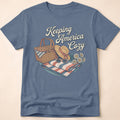 Keeping America Cozy Retro Summer Picnic T-Shirt