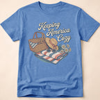 Keeping America Cozy Retro Summer Picnic T-Shirt